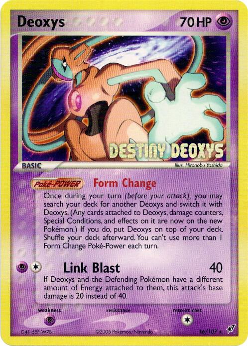 Deoxys (Normal Forme) (Movie Promo) — Miscellaneous Cards & Products