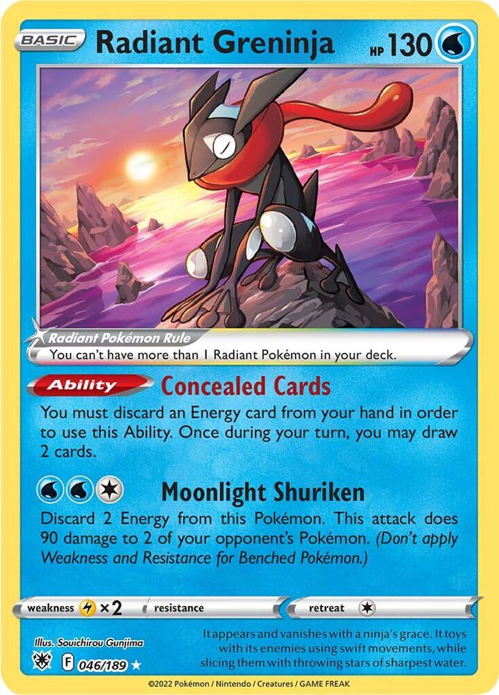 Radiant Greninja — Astral Radiance
