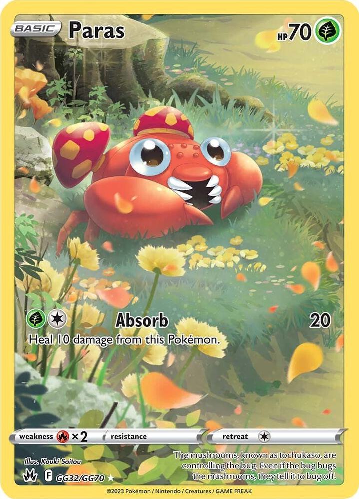 Paras — Crown Zenith: Galarian Gallery