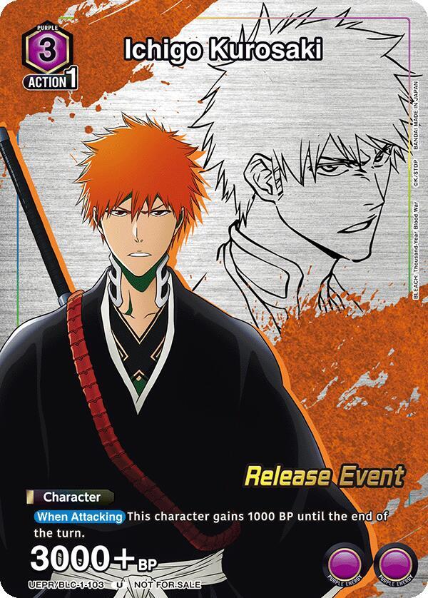 Ichigo Kurosaki (Release Event Participation) — BLEACH: Thousand-Year Blood War Release Event Cards