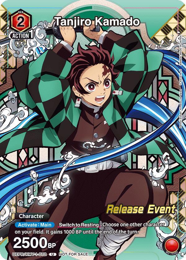 Tanjiro Kamado (Release Event Participation) — Demon Slayer: Kimetsu no Yaiba Release Event Cards