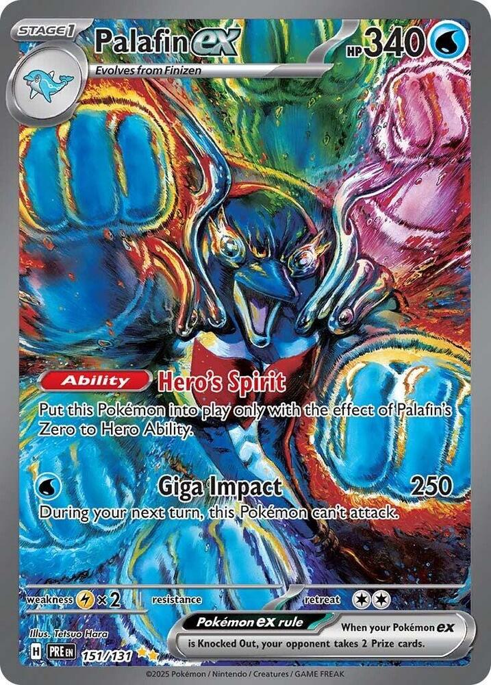 Palafin ex — Prismatic Evolutions