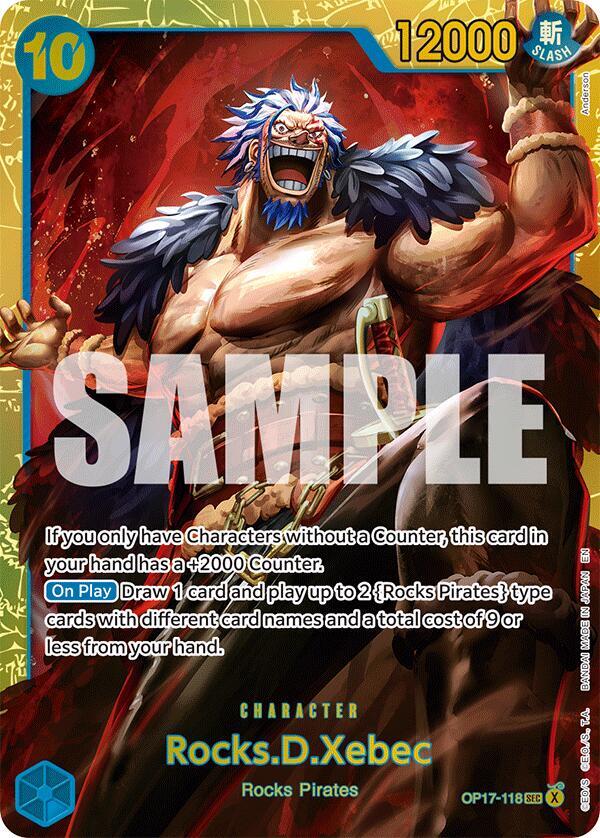 Rocks.D.Xebec (Alternate Art) — The World's Strongest Warriors