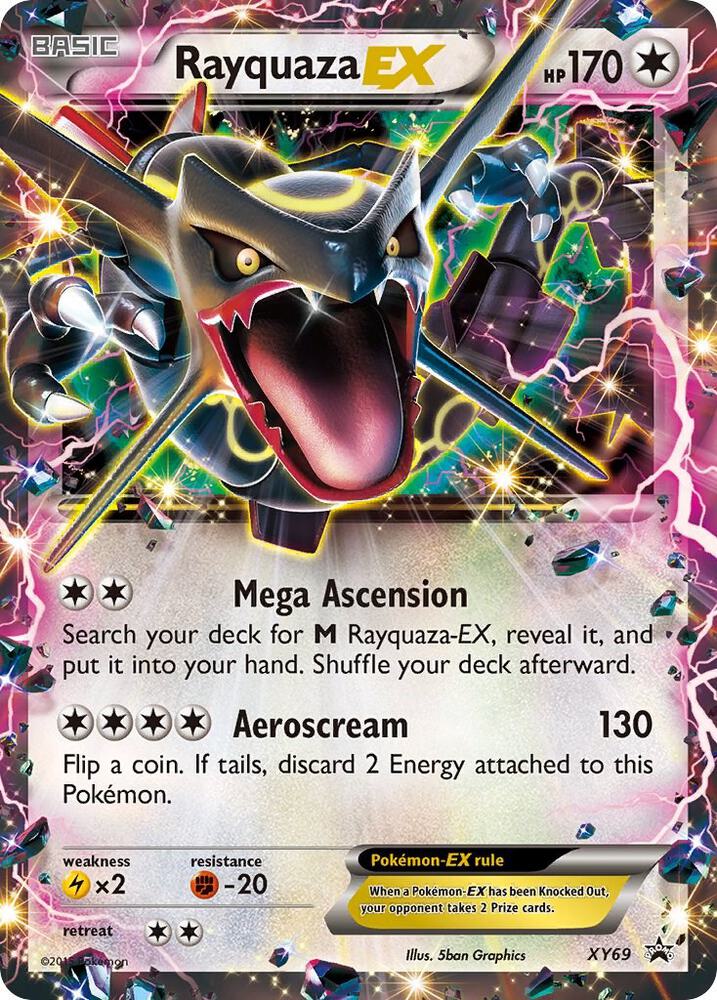 Rayquaza EX (Shiny) — XY Promos