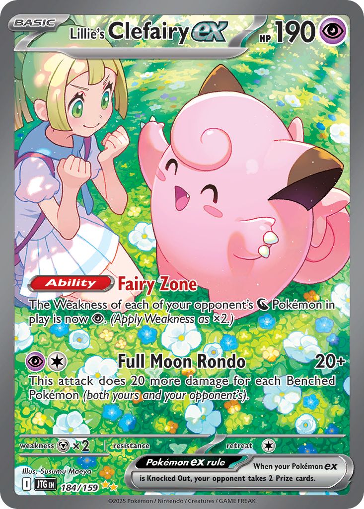 Lillie's Clefairy ex · Journey Together · 184/159