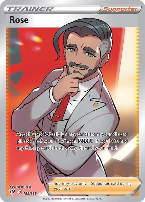 Rose (Full Art) — Darkness Ablaze