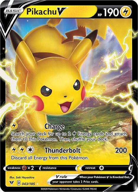Pikachu V — Sword & Shield Promo