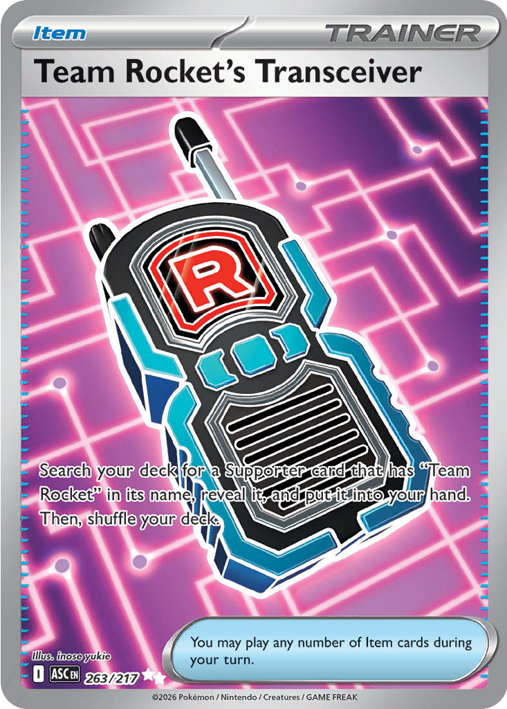 Team Rocket's Transceiver · Ascended Heroes · 263/217