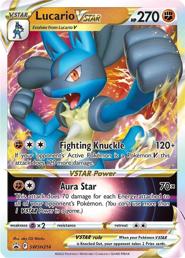 Lucario VSTAR — Sword & Shield Promo