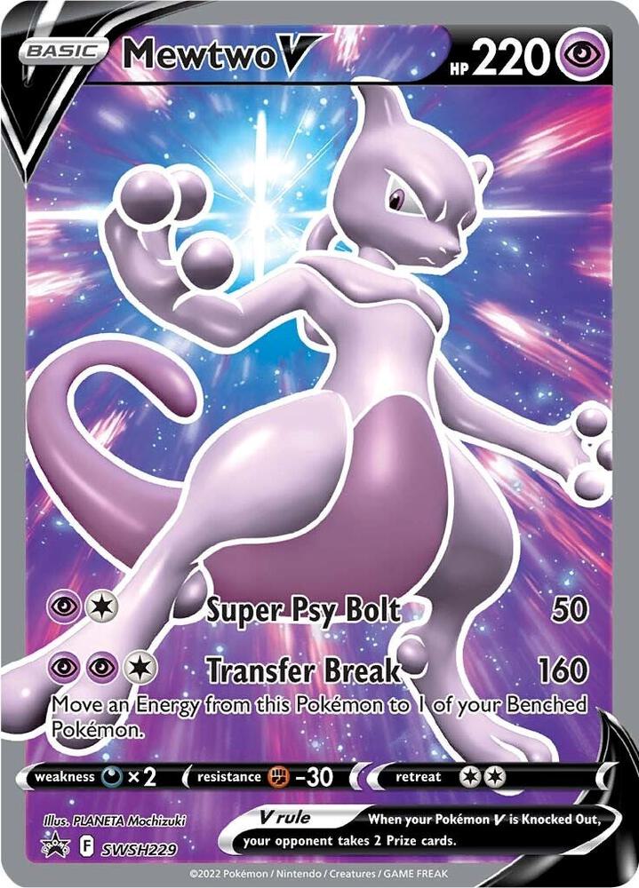 Mewtwo V — Sword & Shield Promo