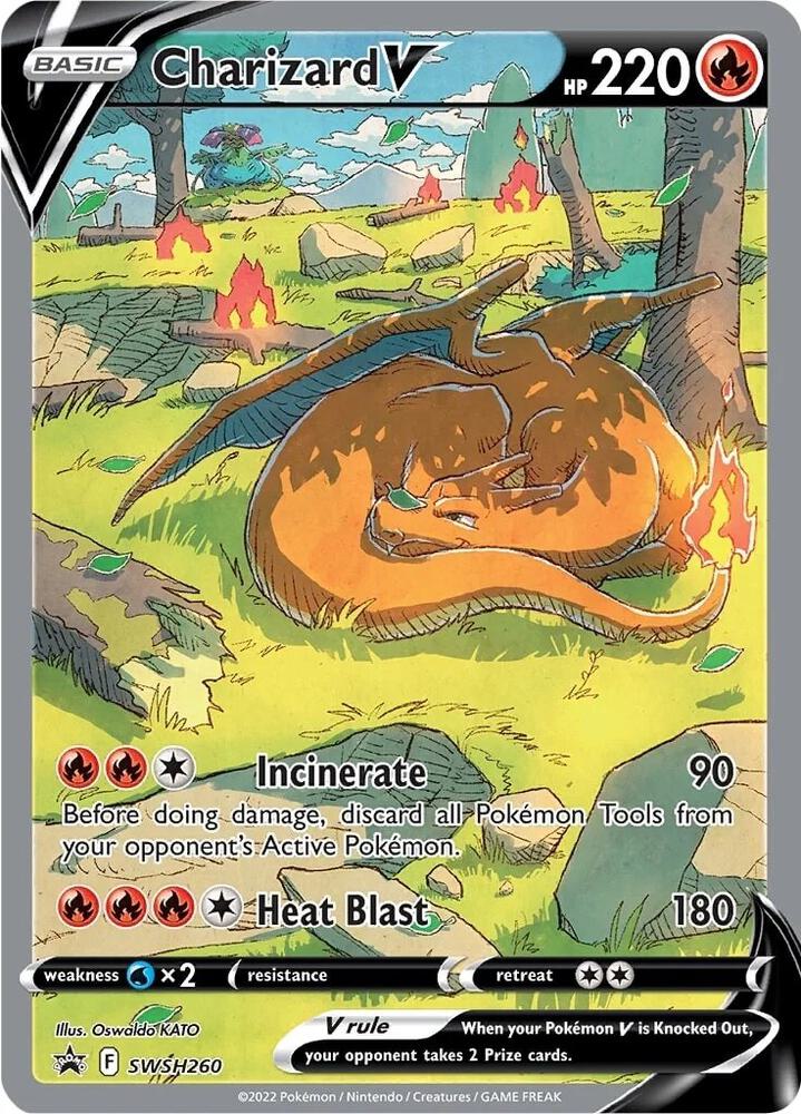Charizard V — Sword & Shield Promo