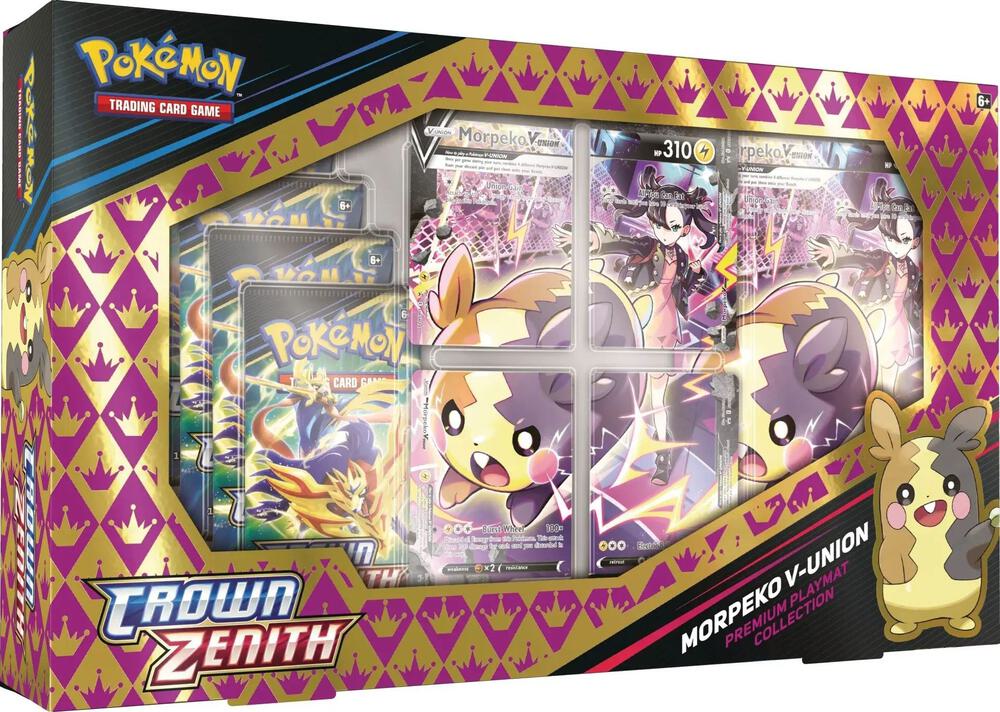Morpeko VPlaymat Premium Collection — Crown Zenith