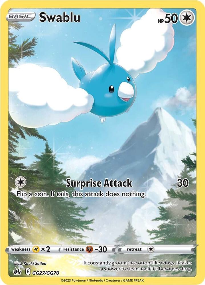 Swablu — Crown Zenith: Galarian Gallery