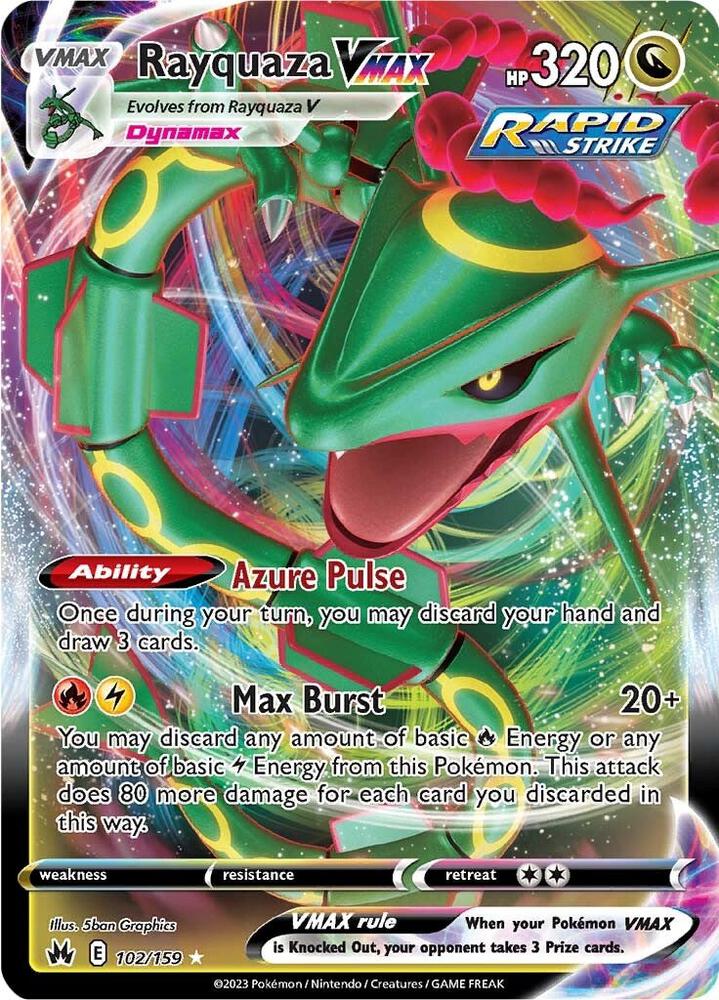 Rayquaza VMAX — Crown Zenith