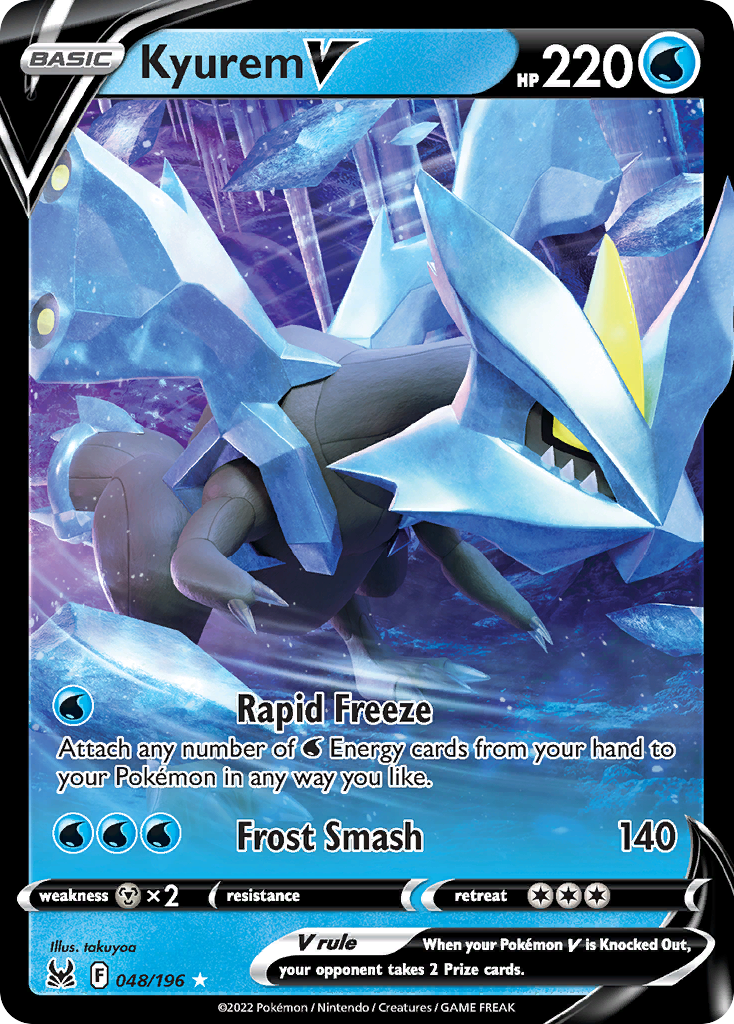 Kyurem V · Lost Origin · 048/196