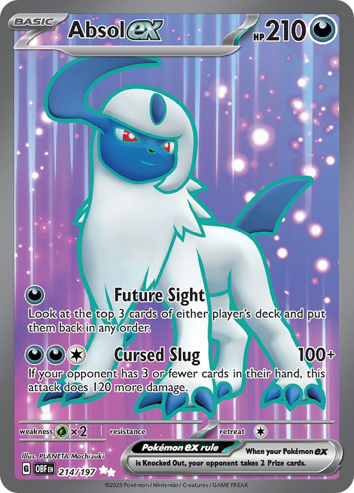 Absol ex — Obsidian Flames