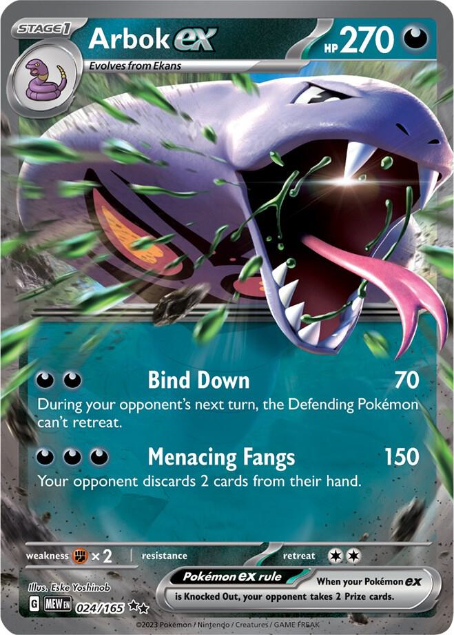 Arbok ex — SV: 151