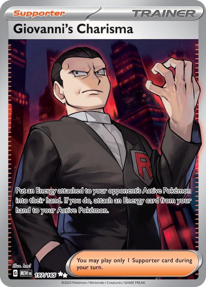 Giovanni's Charisma — SV: 151