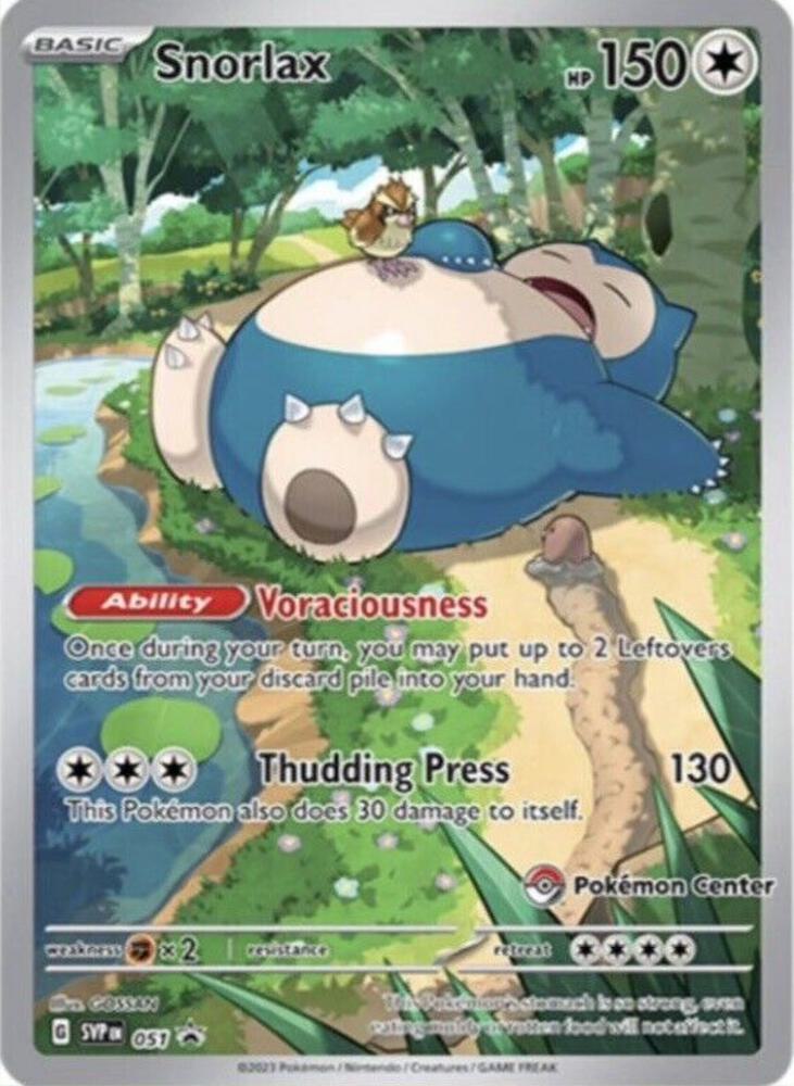Snorlax — Scarlet & Violet Promo