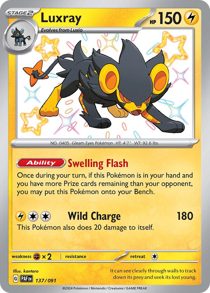 Luxray — Paldean Fates