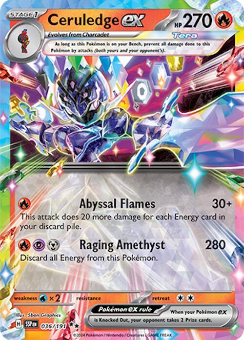 Ceruledge ex — Surging Sparks