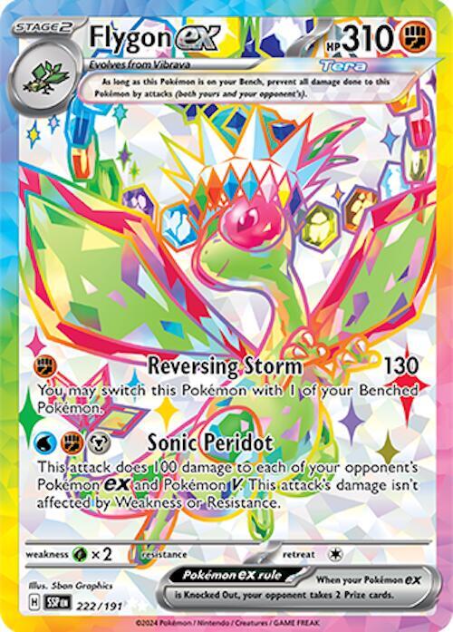 Flygon ex — Surging Sparks