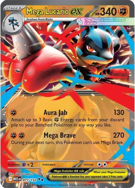 Mega Lucario ex — Mega Evolution
