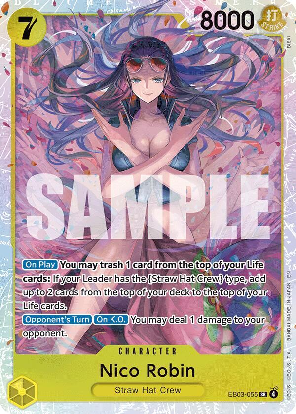 Nico Robin (055) — Extra Booster: One Piece Heroine's Edition