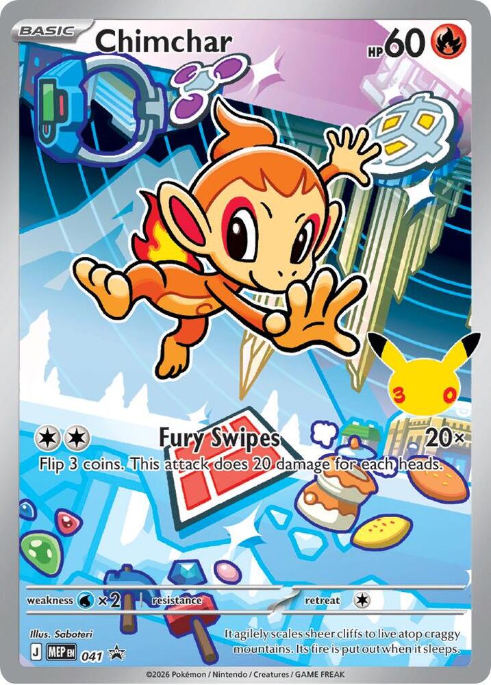 Chimchar — Mega Evolution Promos