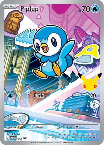 Piplup — Mega Evolution Promos