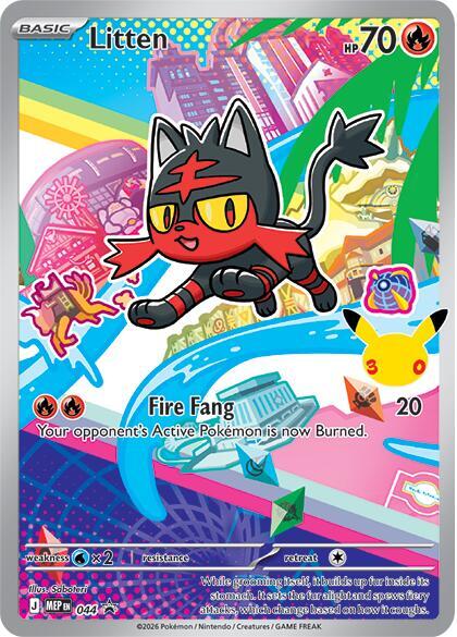 Litten — Mega Evolution Promos