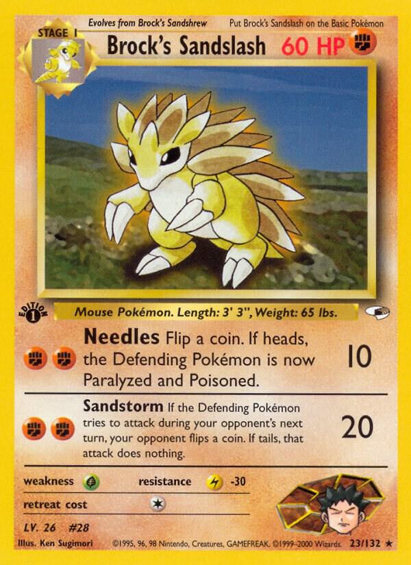 Brock's Sandslash — Gym Heroes