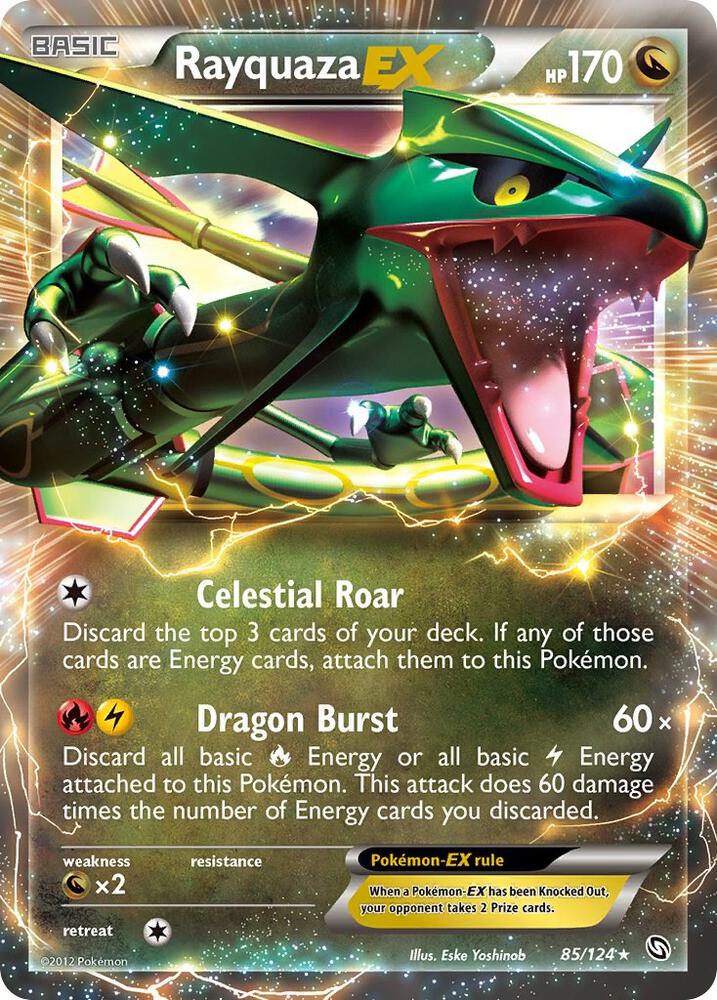 Rayquaza EX — Dragons Exalted