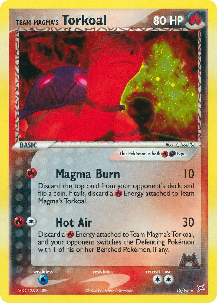 Team Magma's Torkoal — EX Team Magma vs Team Aqua