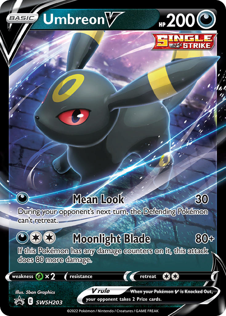 Umbreon V · Sword & Shield Promo · SWSH203